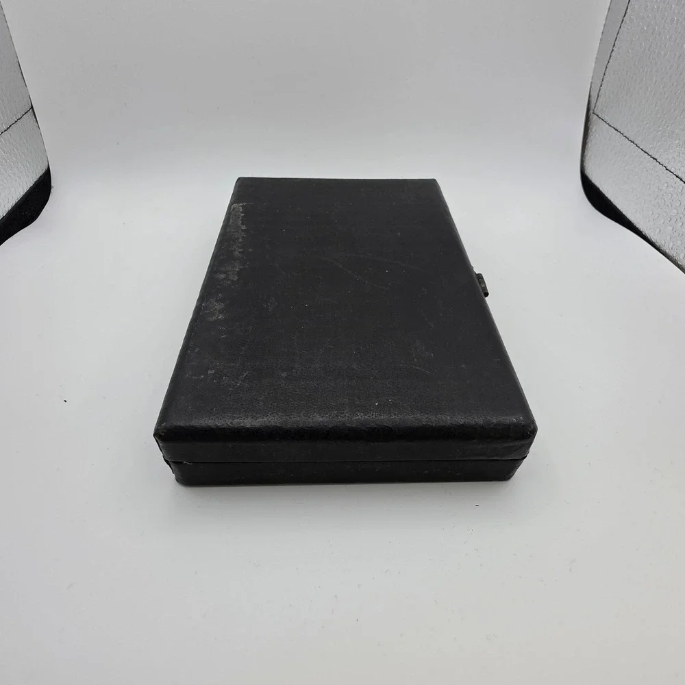 Burke & James Vintage Camera Lens Filter Set Wide Angle Portrait Duplicator Case